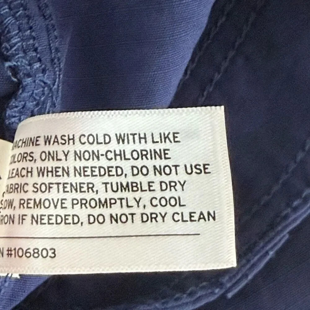 Duluth Trading Co. Relaxed Fit Cargo Navy Blue Shorts - Men’s US 42 - Picture 11 of 13